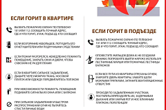 Правила поведения при пожаре